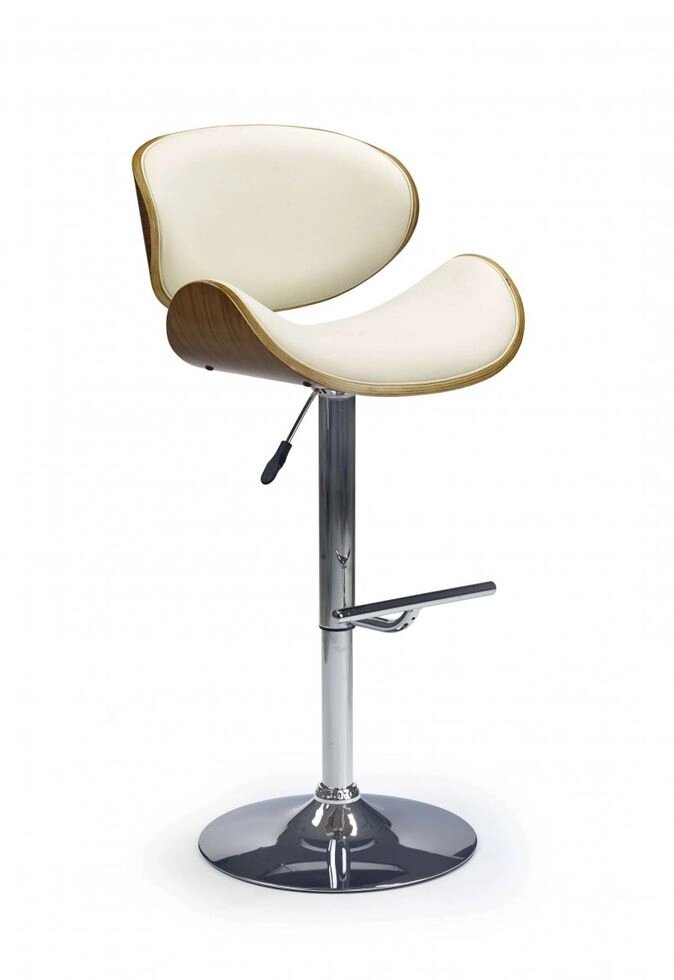 Барный стул Halmar H-44 (орех/кремовый) от компании Интернет-магазин MebelArt - фото 1