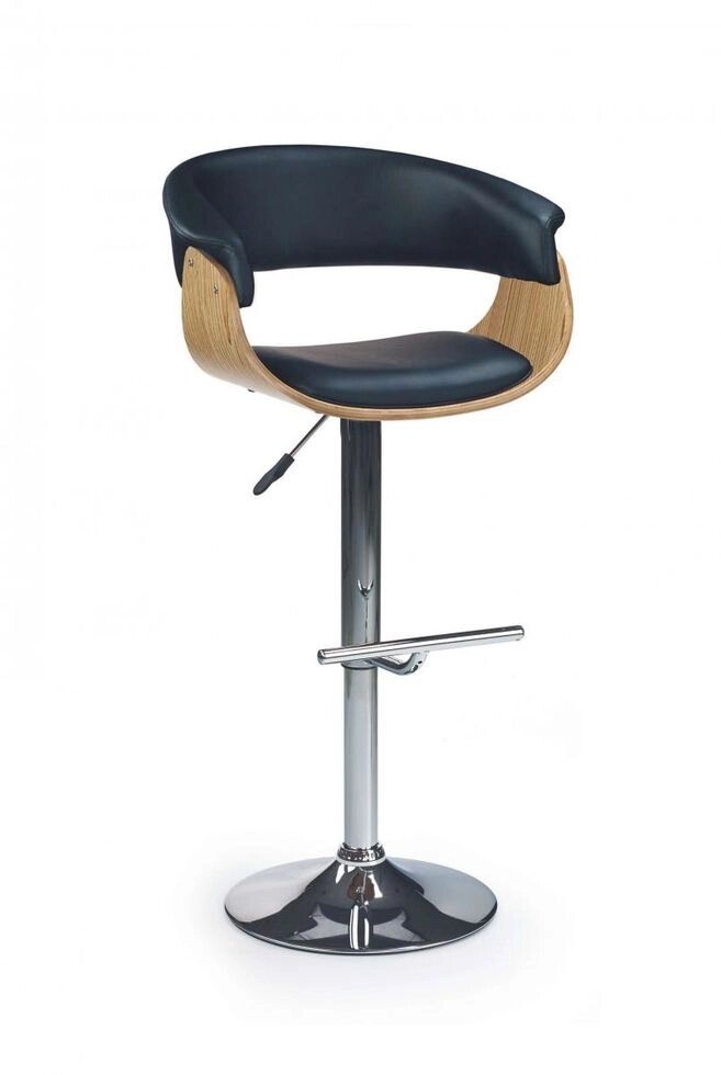 Барный стул Halmar H-45 (дуб светлый/черный) от компании Интернет-магазин MebelArt - фото 1