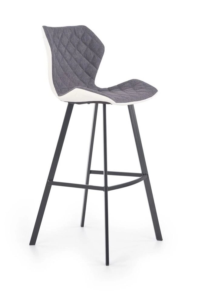 Барный стул Halmar H-83 (белый/серый) от компании Интернет-магазин MebelArt - фото 1