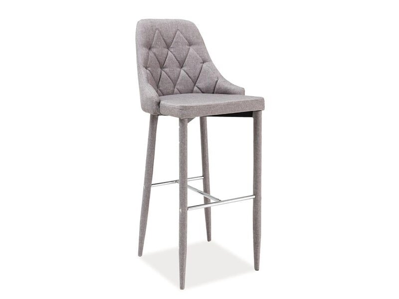 Барный стул Signal TRIX H-1 (серый) от компании Интернет-магазин MebelArt - фото 1