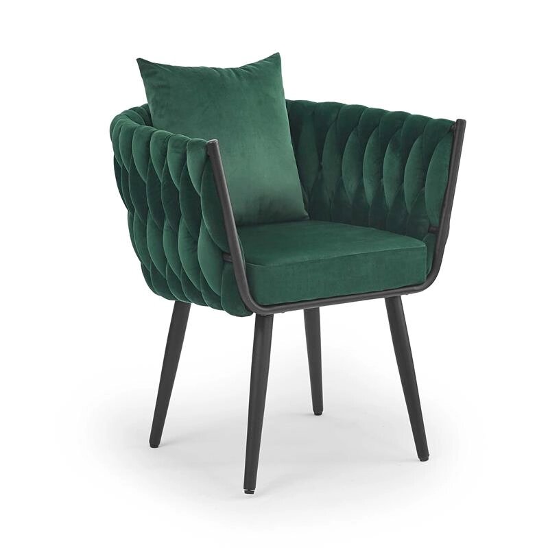 Кресло Halmar AVATAR 2 (темно-зеленый/черный) от компании Интернет-магазин MebelArt - фото 1