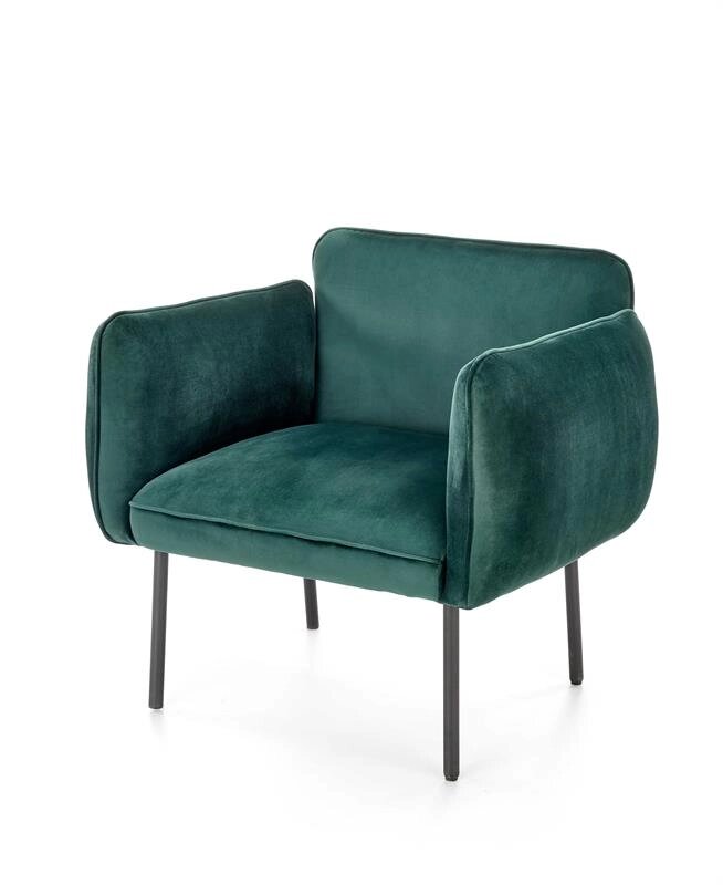 Кресло Halmar BRASIL (темно-зеленый/черный) от компании Интернет-магазин MebelArt - фото 1