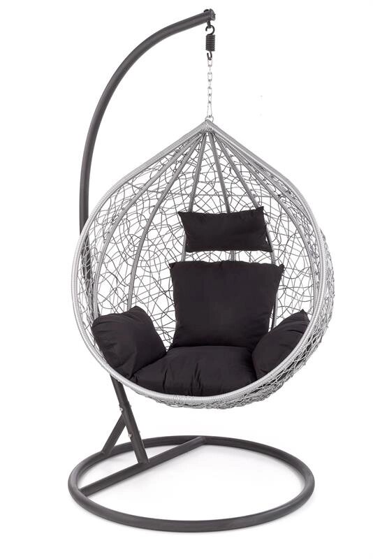 Кресло Halmar EGGY (серый/черный) от компании Интернет-магазин MebelArt - фото 1