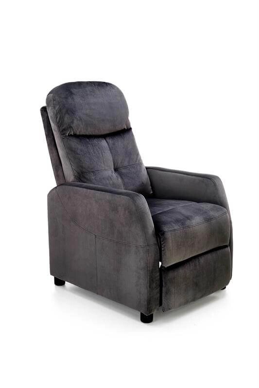 Кресло Halmar FELIPE 2 раскладное (черный/венге) от компании Интернет-магазин MebelArt - фото 1