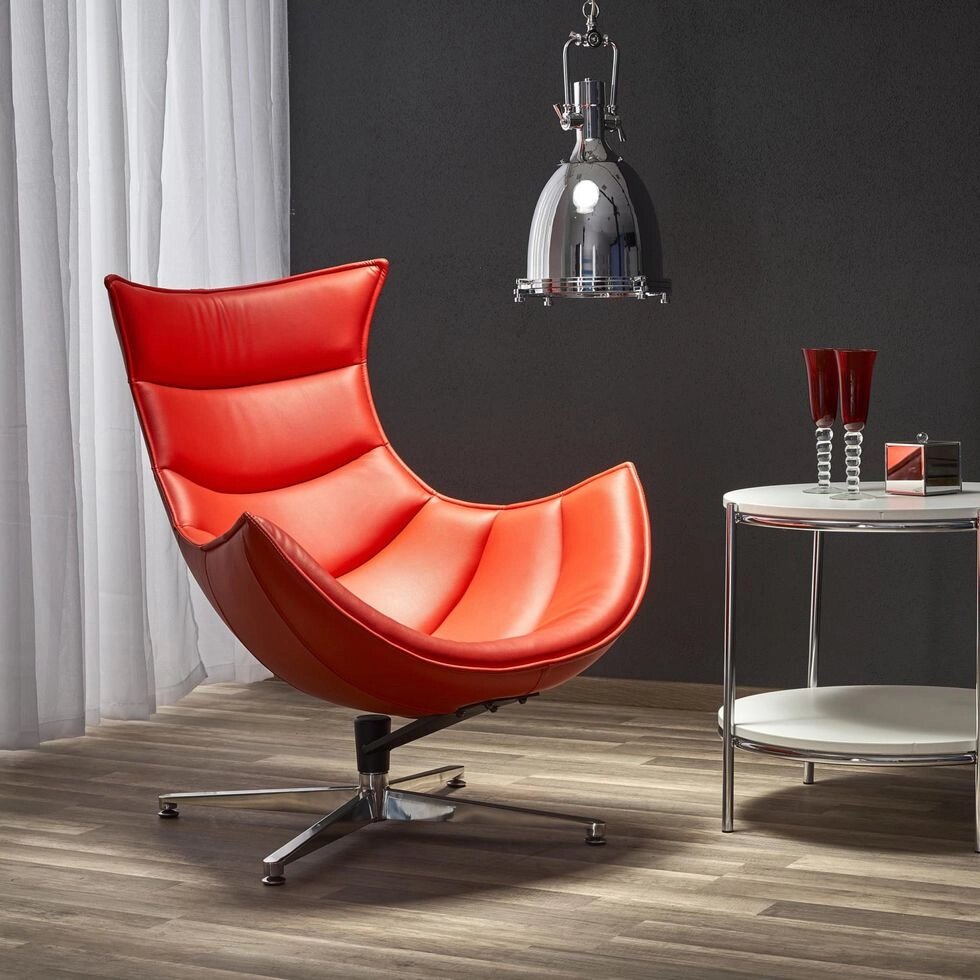 Кресло Halmar LUXOR (красный) от компании Интернет-магазин MebelArt - фото 1