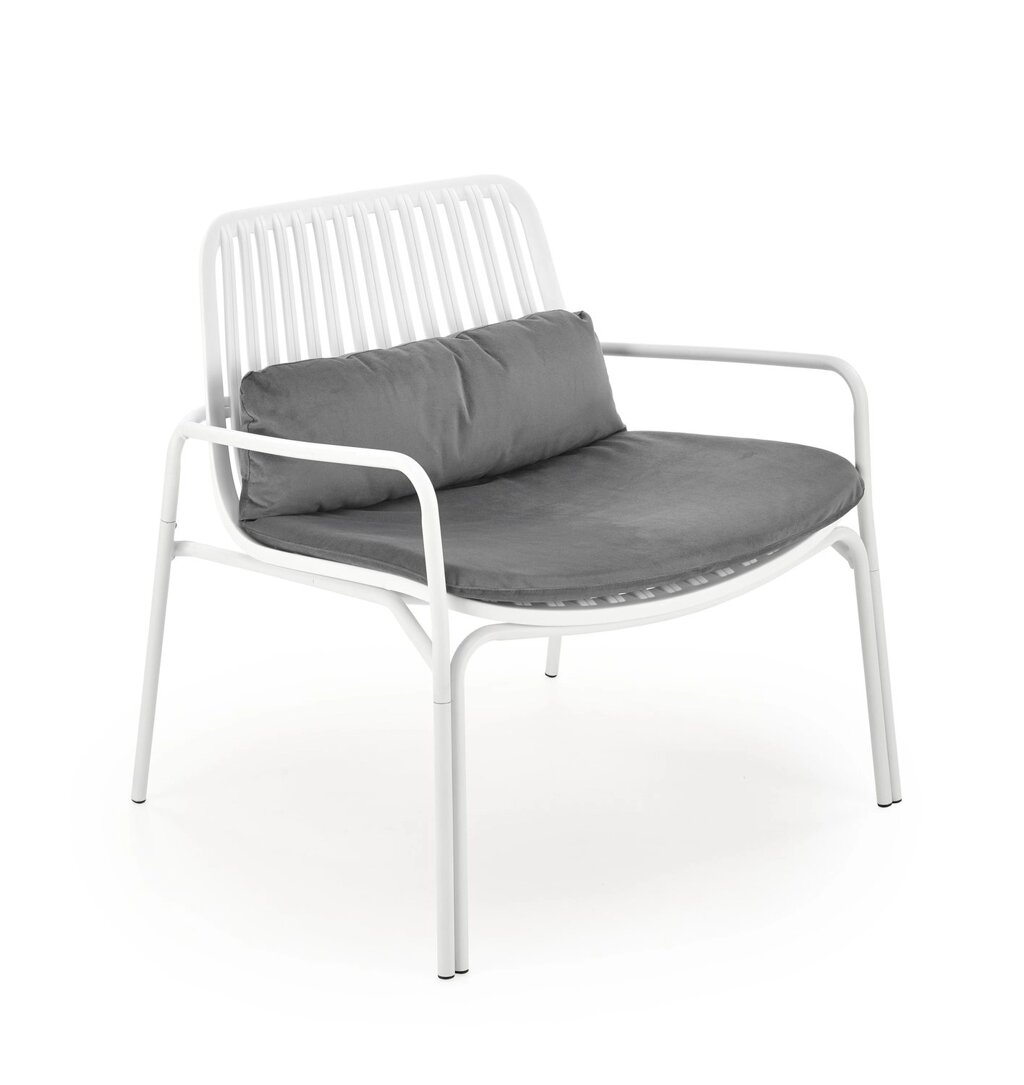 Кресло Halmar MELBY (белый/серый) от компании Интернет-магазин MebelArt - фото 1