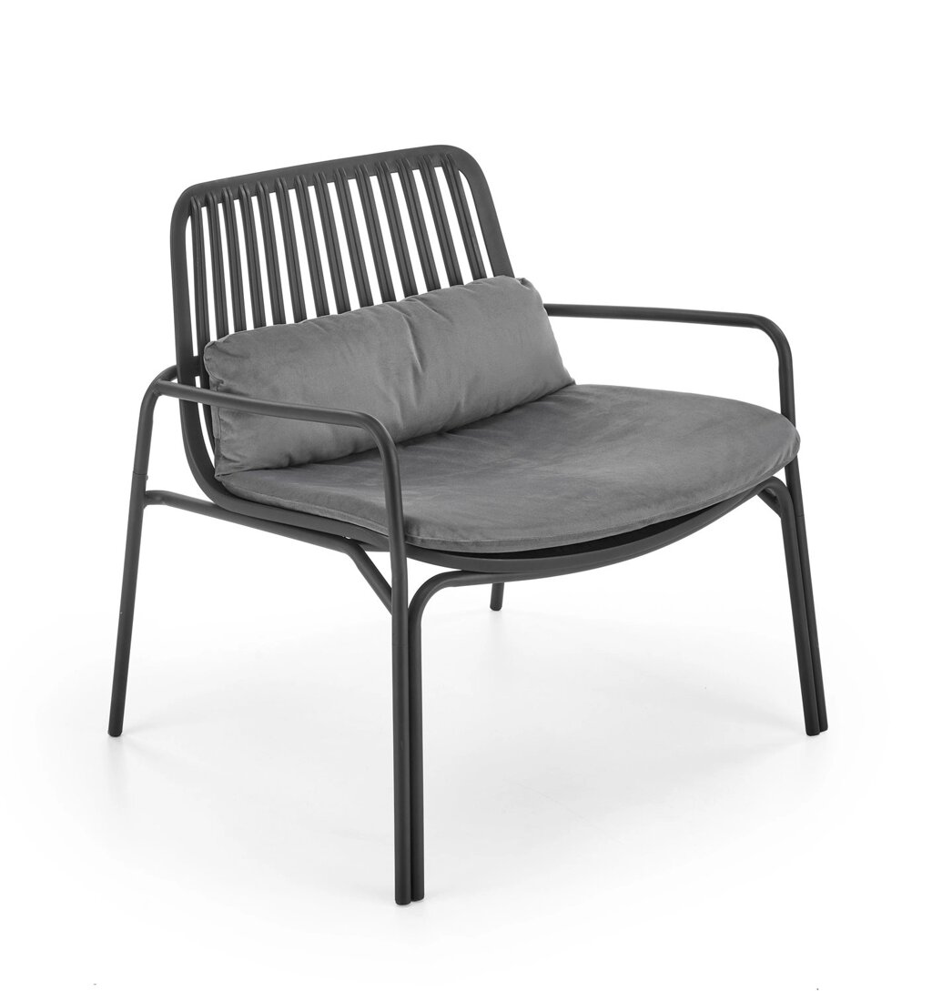 Кресло Halmar MELBY (черный/серый) от компании Интернет-магазин MebelArt - фото 1