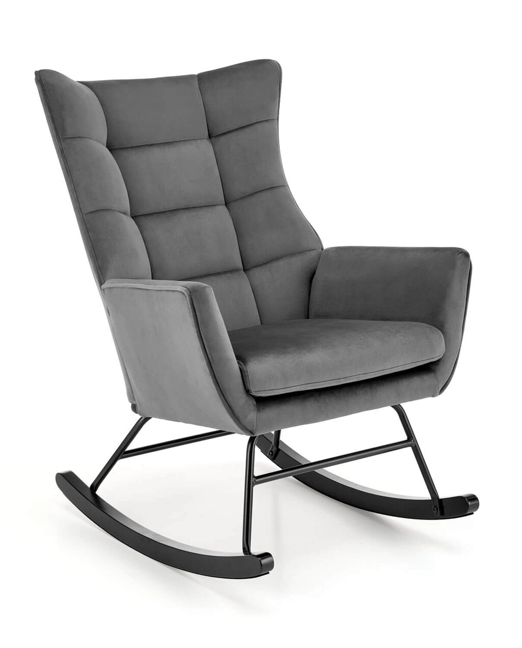 Кресло-качалка Halmar BAZALTO (серый) от компании Интернет-магазин MebelArt - фото 1