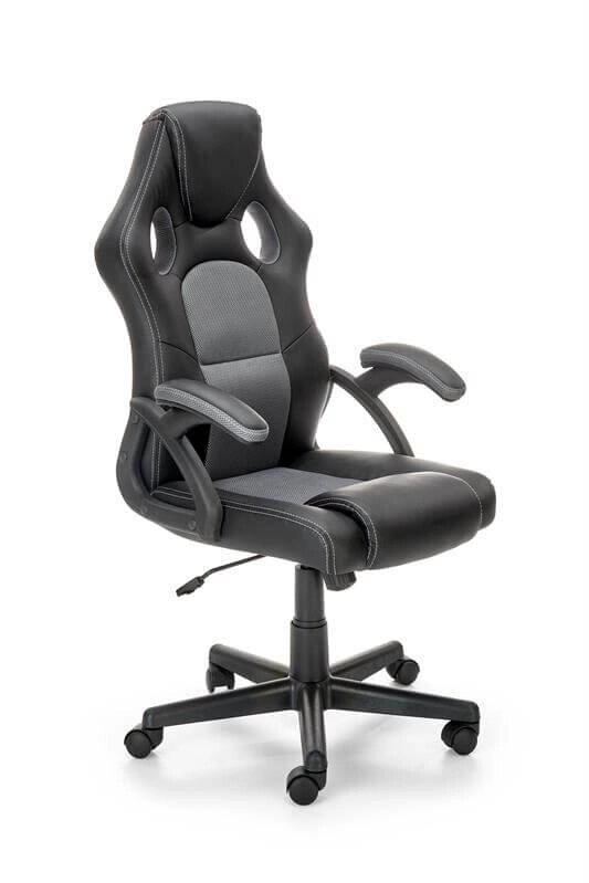 Кресло компьютерное Halmar BERKEL (черный/серый) от компании Интернет-магазин MebelArt - фото 1