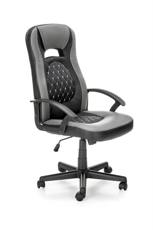 Кресло компьютерное Halmar CASTANO (серый/черный) от компании Интернет-магазин MebelArt - фото 1