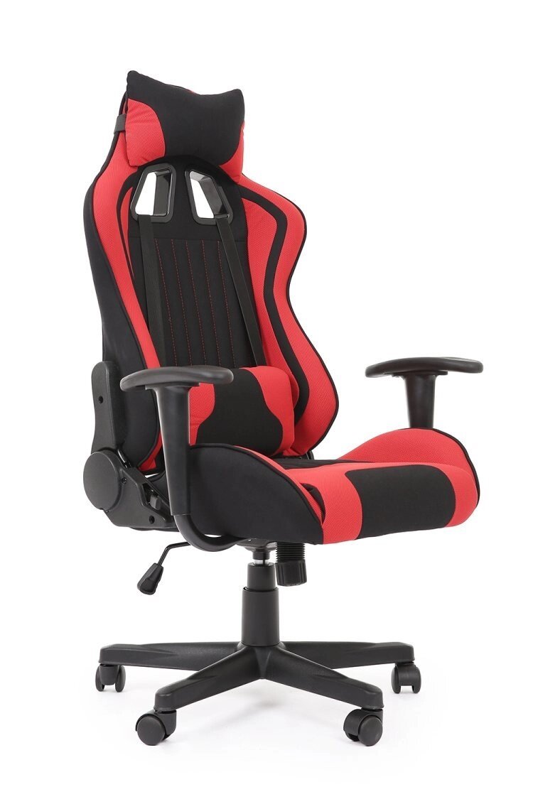 Кресло компьютерное Halmar CAYMAN (красный/черный) от компании Интернет-магазин MebelArt - фото 1