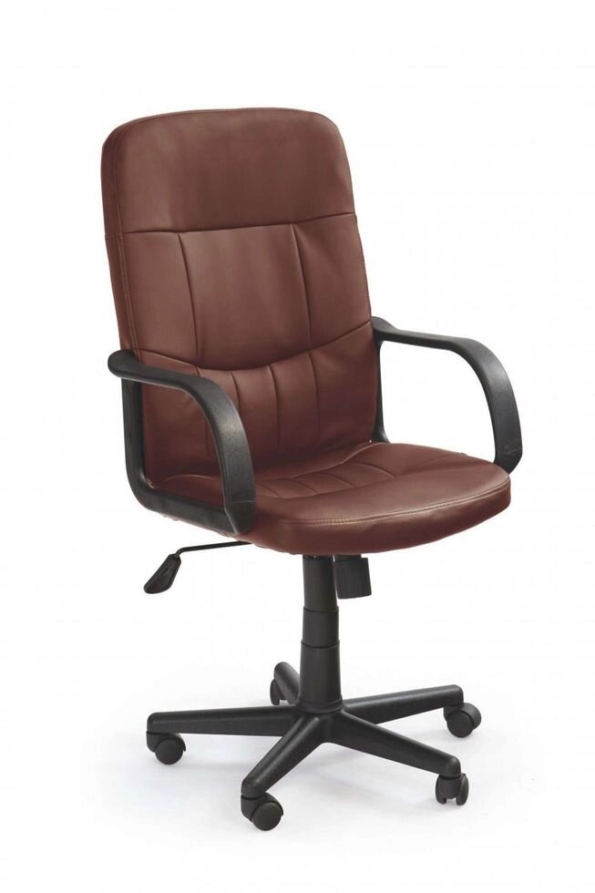 Кресло компьютерное Halmar DENZEL (темно-коричневый) от компании Интернет-магазин MebelArt - фото 1