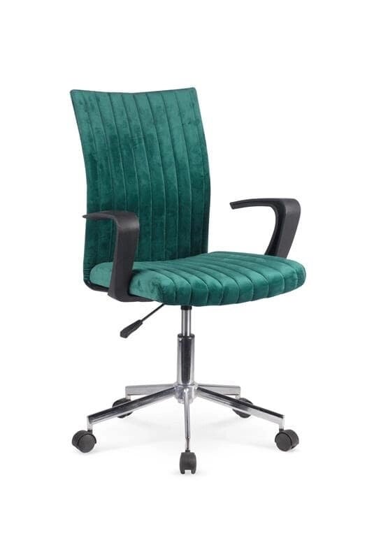 Кресло компьютерное Halmar DORAL (темно-зеленый) от компании Интернет-магазин MebelArt - фото 1