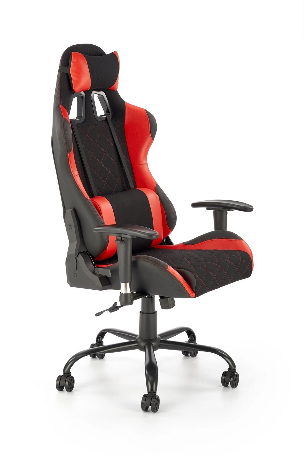 Кресло компьютерное Halmar DRAKE (красный/черный) от компании Интернет-магазин MebelArt - фото 1