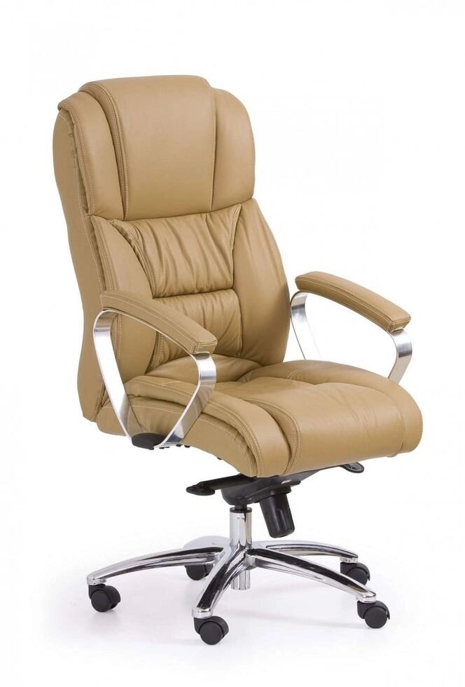 Кресло компьютерное Halmar FOSTER (светло-коричневый) от компании Интернет-магазин MebelArt - фото 1