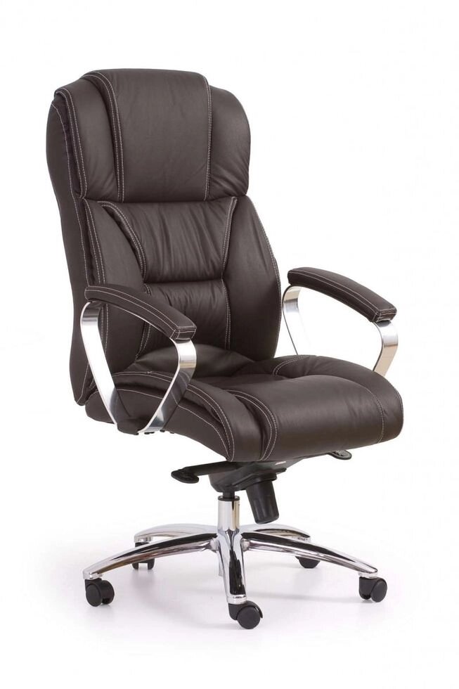 Кресло компьютерное Halmar FOSTER (темно-коричневый) от компании Интернет-магазин MebelArt - фото 1