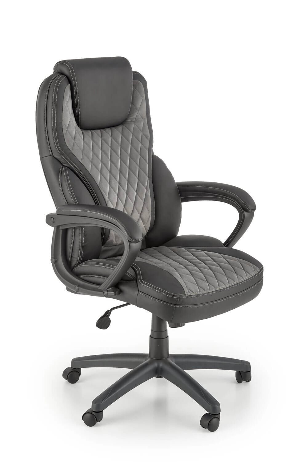 Кресло компьютерное Halmar GANDALF (черный/серый) от компании Интернет-магазин MebelArt - фото 1