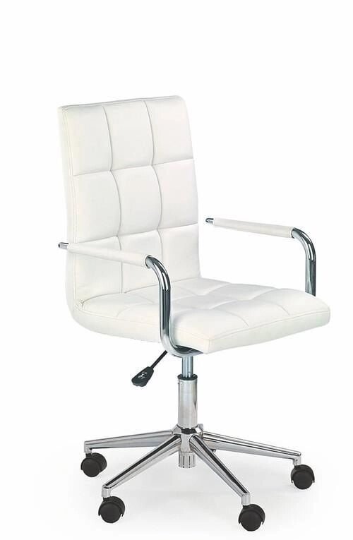 Кресло компьютерное Halmar GONZO 2 (белый) от компании Интернет-магазин MebelArt - фото 1