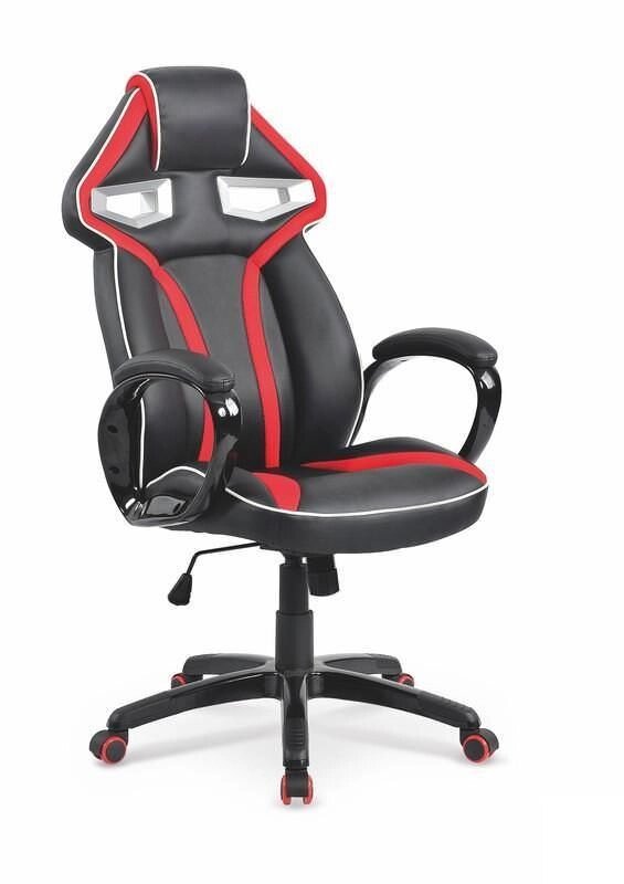 Кресло компьютерное Halmar HONOR (черно-красный) от компании Интернет-магазин MebelArt - фото 1