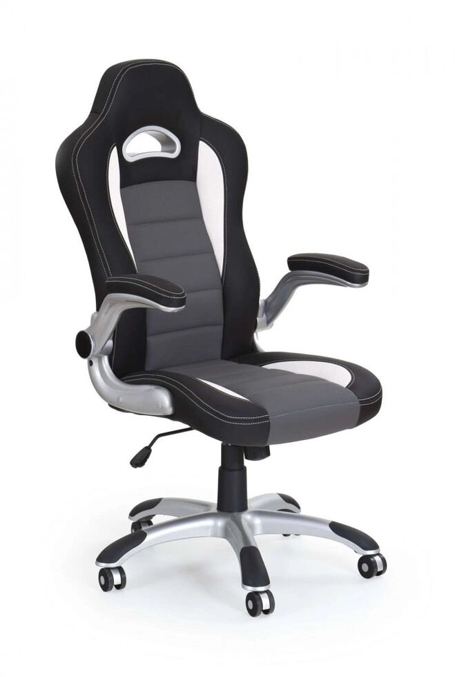 Кресло компьютерное Halmar LOTUS (черно-серый) от компании Интернет-магазин MebelArt - фото 1