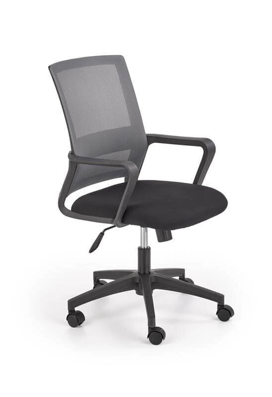 Кресло компьютерное Halmar MAURO (черный/серый) от компании Интернет-магазин MebelArt - фото 1