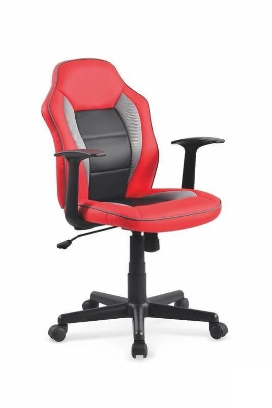 Кресло компьютерное Halmar NEMO (красно-черно-серый) от компании Интернет-магазин MebelArt - фото 1