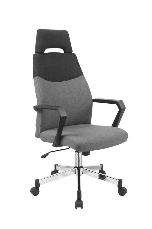 Кресло компьютерное Halmar OLAF (черно-серый) от компании Интернет-магазин MebelArt - фото 1