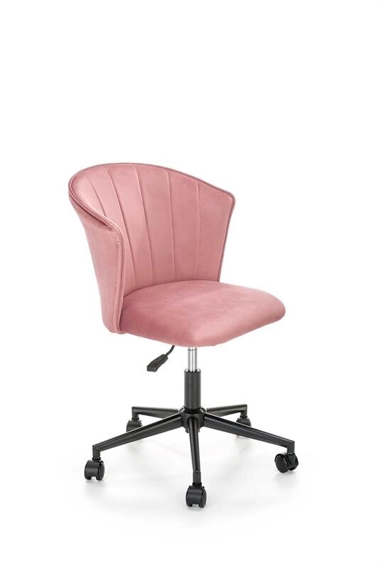 Кресло компьютерное Halmar PASCO (розовый/черный) от компании Интернет-магазин MebelArt - фото 1