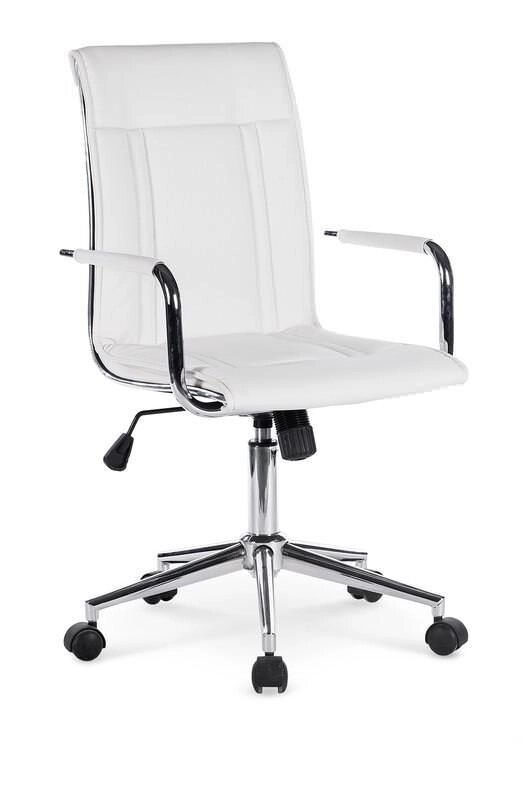 Кресло компьютерное Halmar PORTO 2 (белый) от компании Интернет-магазин MebelArt - фото 1