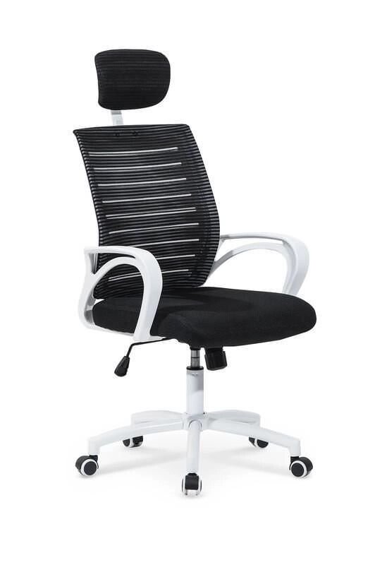 Кресло компьютерное Halmar SOCKET (черно-белый) от компании Интернет-магазин MebelArt - фото 1