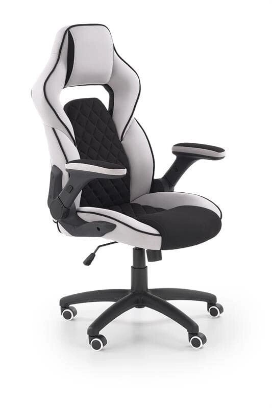 Кресло компьютерное Halmar SONIC (черный/светло-серый) от компании Интернет-магазин MebelArt - фото 1