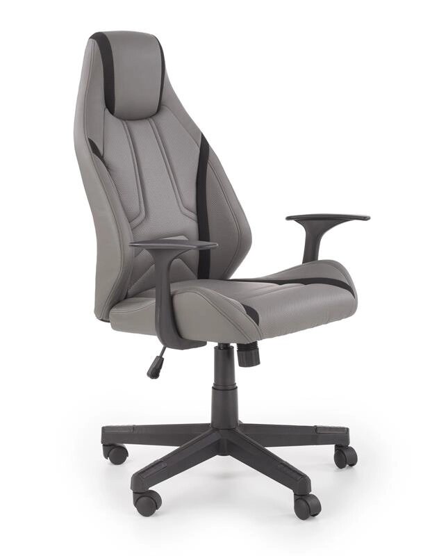 Кресло компьютерное Halmar TANGER (серый/черный) от компании Интернет-магазин MebelArt - фото 1