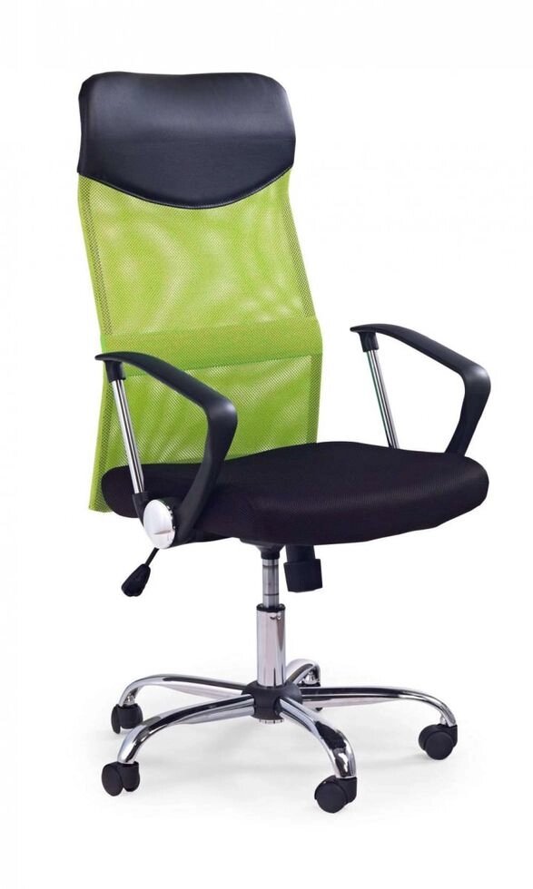 Кресло компьютерное Halmar VIRE (черно-зеленый) от компании Интернет-магазин MebelArt - фото 1