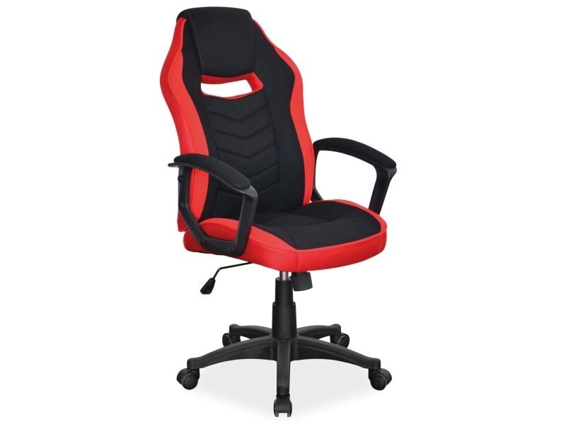Кресло компьютерное Signal CAMARO (черный/красный) от компании Интернет-магазин MebelArt - фото 1