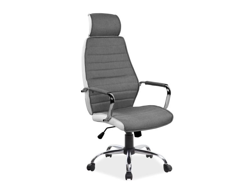 Кресло компьютерное Signal Q-035 (белый/серый) от компании Интернет-магазин MebelArt - фото 1