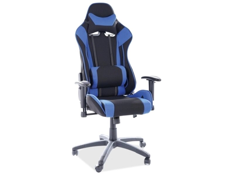 Кресло компьютерное SIGNAL VIPER (синий/черный) от компании Интернет-магазин MebelArt - фото 1