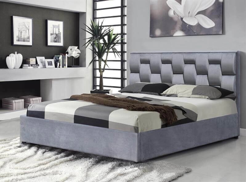 Кровать Halmar ANNABEL (серый) 160/200 от компании Интернет-магазин MebelArt - фото 1