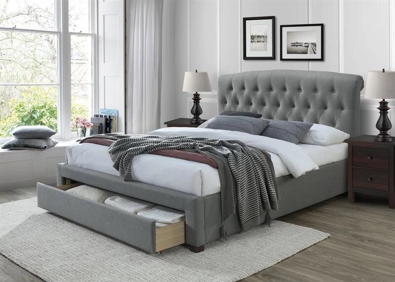Кровать Halmar AVANTI 160 (серый) от компании Интернет-магазин MebelArt - фото 1