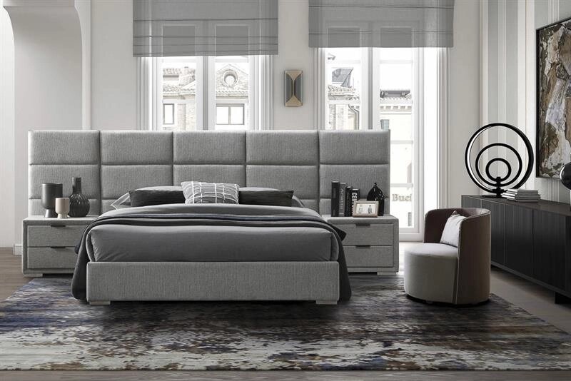 Кровать Halmar LEVANTER (серый) 160/200 от компании Интернет-магазин MebelArt - фото 1