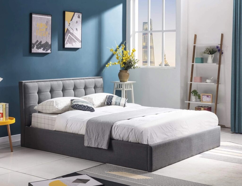 Кровать Halmar PADVA (серый) 160/200 от компании Интернет-магазин MebelArt - фото 1