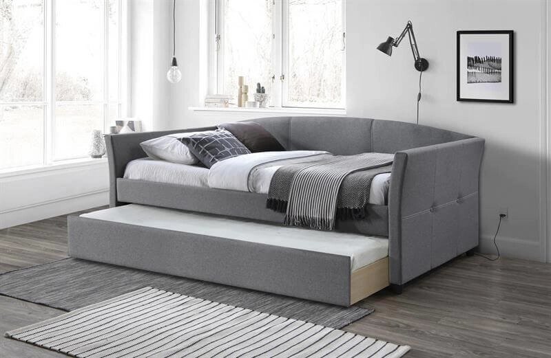 Кровать Halmar SANNA (серый) 90/200 от компании Интернет-магазин MebelArt - фото 1