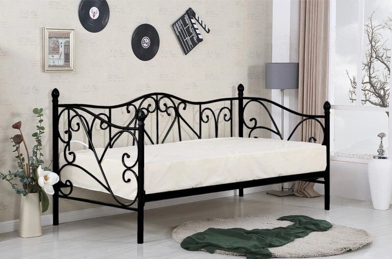 Кровать Halmar SUMATRA (черный) 90/200 от компании Интернет-магазин MebelArt - фото 1