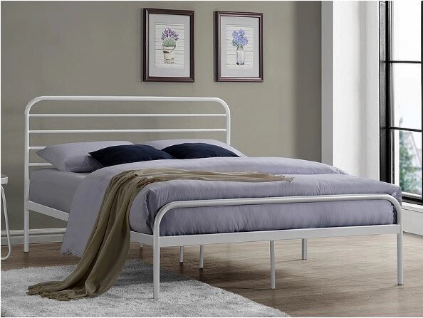 Кровать SIGNAL BOLONIA 140 (белый) от компании Интернет-магазин MebelArt - фото 1