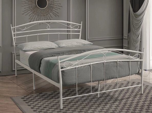 Кровать SIGNAL SIENA 140/200 (белый) от компании Интернет-магазин MebelArt - фото 1