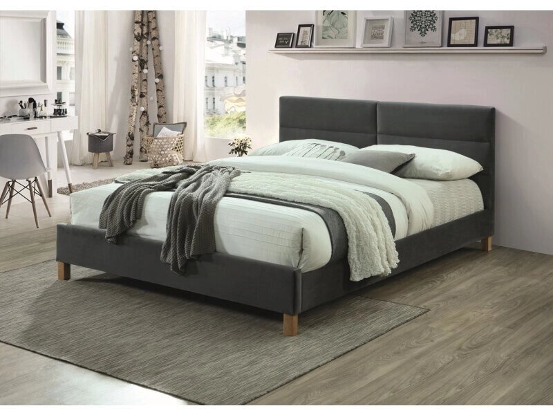 Кровать Signal SIERRA (серый/дуб) 160/200 от компании Интернет-магазин MebelArt - фото 1