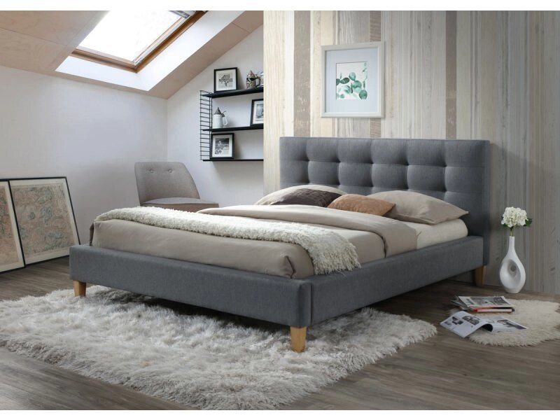 Кровать Signal TEXAS (серый) 140/200 от компании Интернет-магазин MebelArt - фото 1