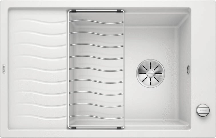 Кухонная мойка Blanco Elon XL 6 S (белый, с клапаном-автоматом InFino) от компании Интернет-магазин MebelArt - фото 1