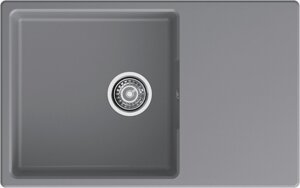 Кухонная мойка granfest URBAN UR-678L темно-серый