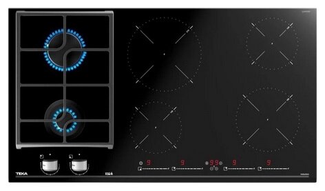 Поверхность комбинированная TEKA JZC 96324 ABN BK (RU-UA) TWIN от компании Интернет-магазин MebelArt - фото 1