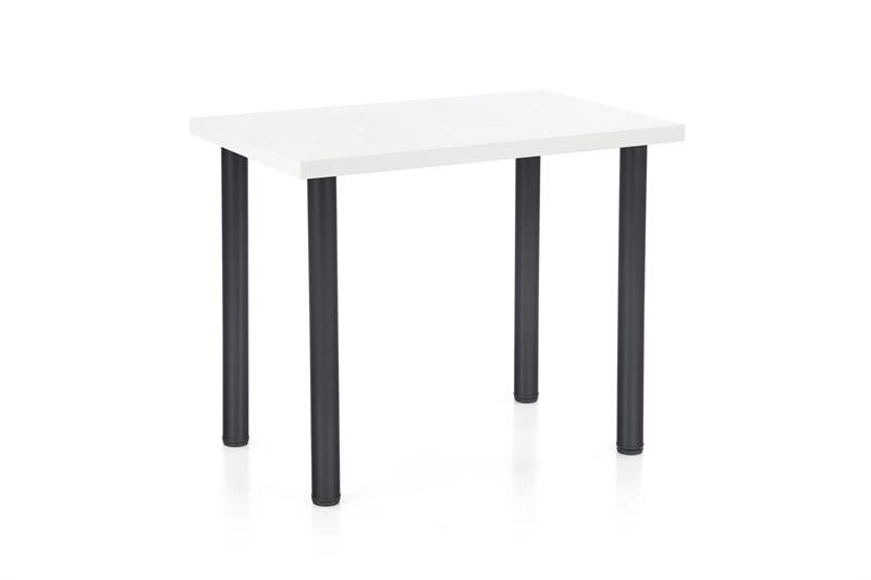 Стол обеденный Halmar MODEX 2 90 (белый/черный) от компании Интернет-магазин MebelArt - фото 1